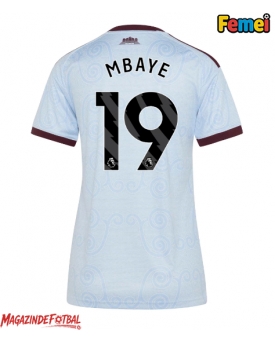 Aston Villa Ibrahim Mbaye #19 Tricou Fotbal Replică 2026-27 Femei Treilea Aston Villa Ibrahim Mbaye #19 Tricou Fotbal Replică 2026-27 Femei Treilea